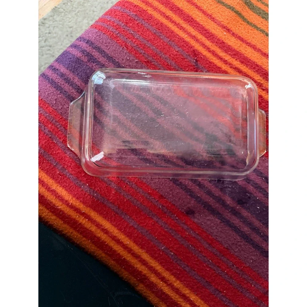 Anchor Hocking Fire King Glass Rectangular Baking‎ Dish Clear Ovenware